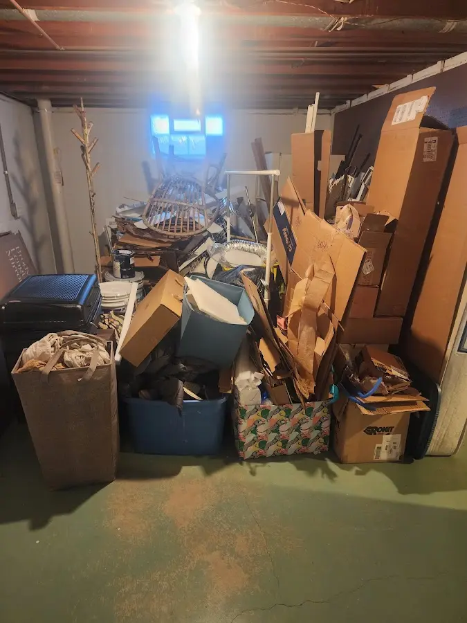 Roll-off dumpster container at job site for Construction Dumpster Rental in Columbia